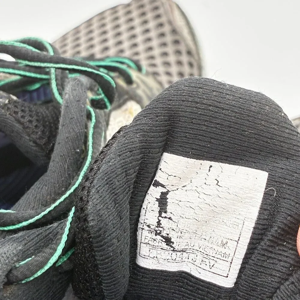 ASICS Gel-Noosa Tri 8 Womens 8.5 Black Gray Camo Triathlon Running Shoes